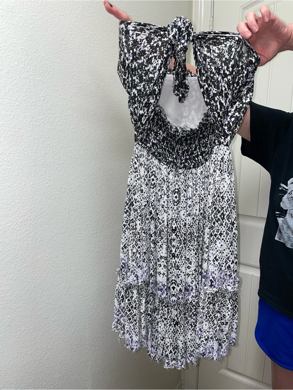 Free People Bali Nights Mini Dress